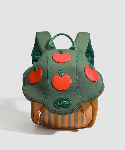 Cute Red Patchwork Mushroom Backpack Bag Children IU003 Bag-BGS240803