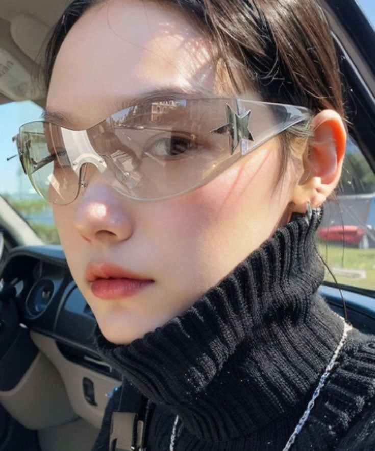 DIY Nude Windproof Eye Protection Star Sunglasses Sunglasses XS1061 Ada Fashion