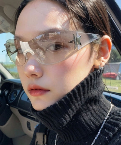 DIY Nude Windproof Eye Protection Star Sunglasses Sunglasses XS1061 Ada Fashion