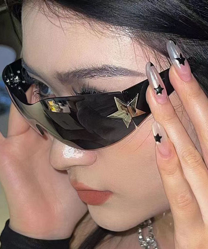 DIY Nude Windproof Eye Protection Star Sunglasses Sunglasses XS1061 Ada Fashion