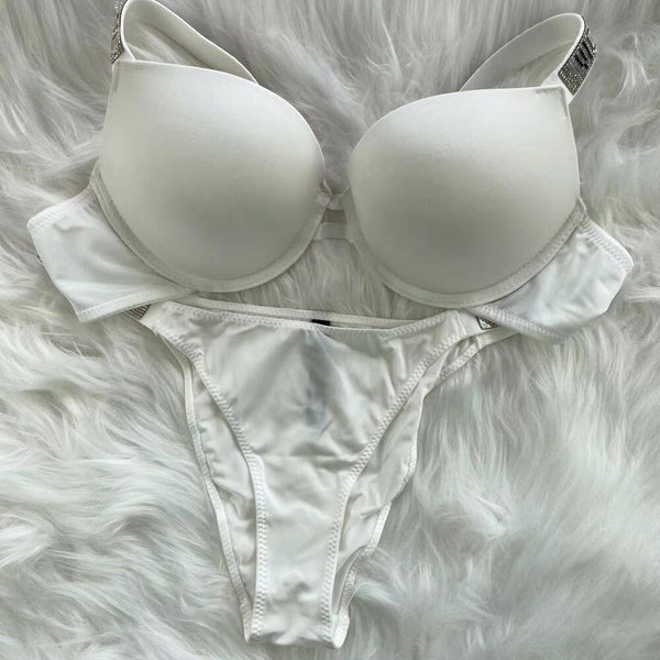 Women's Glisten Push-up Bra Set