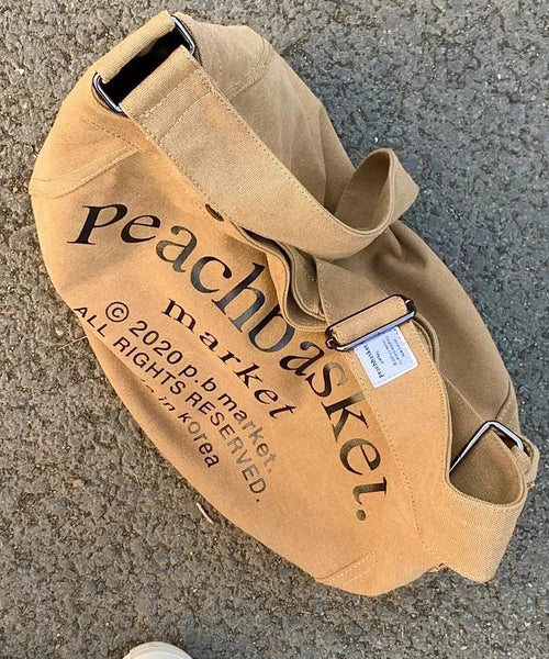 European And American Fashion Canvas Large Capacity Crossbody Bag Ada Fashion