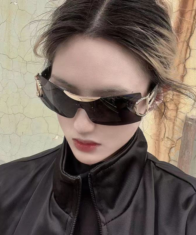 European And American Spicy Girl Concave Shaped UV Resistant Sunglasses XS1078 Ada Fashion