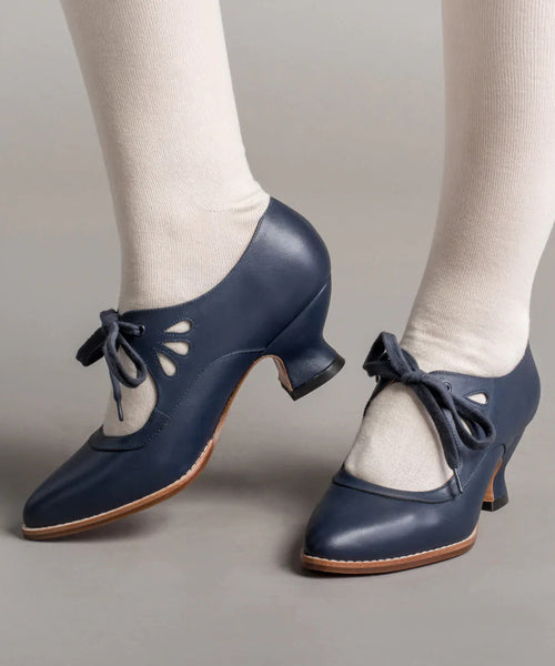 European And American Style High Heels Pointed Toe Splicing Lace Up UU009 OM-XZ240821