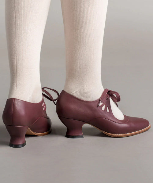 European And American Style High Heels Pointed Toe Splicing Lace Up UU009 OM-XZ240821