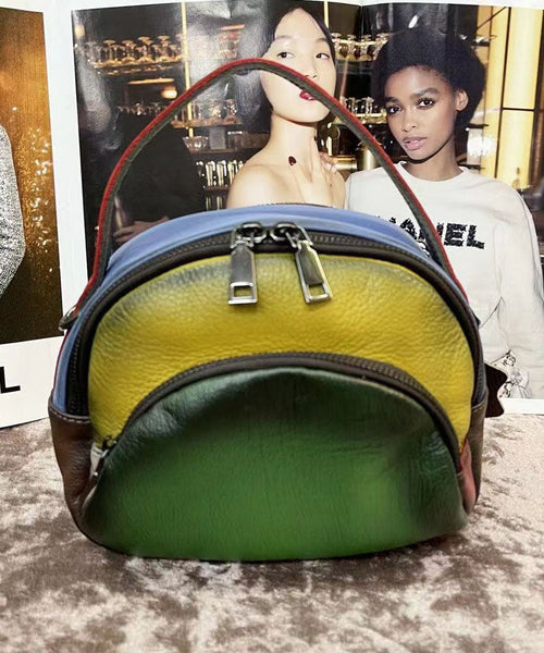 European And American Yellow Cowhide Carrying Crossbody Bag GG080 Bag-BGS240606