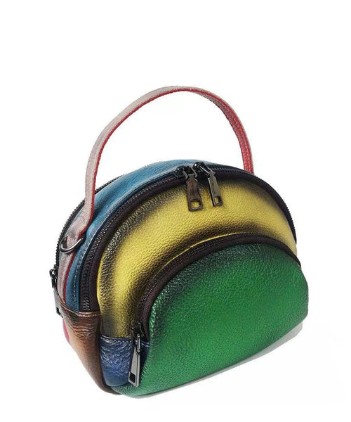 European And American Yellow Cowhide Carrying Crossbody Bag GG080 Bag-BGS240606