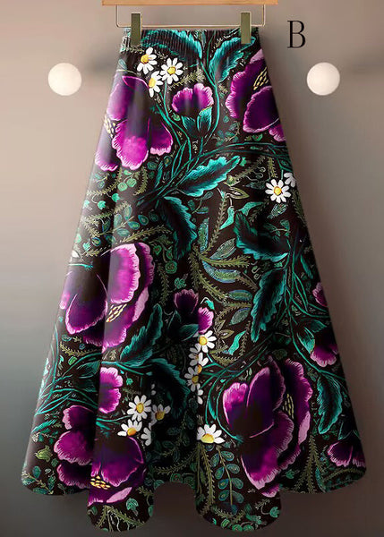 Fashion And Versatile High Waisted Ice Silk Skirt For Summer BV060 MZF-SKTS240702