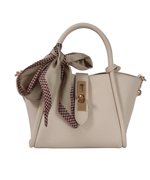 Leather Durable Faux Fashion Bag Beige CrossBody FashionChic