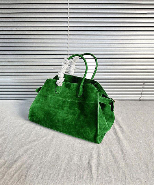 Fashion Green Large Capacity Suede Tote Handbag RB031 ABC