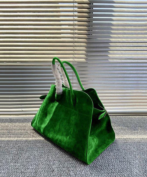 Fashion Green Large Capacity Suede Tote Handbag RB031 ABC