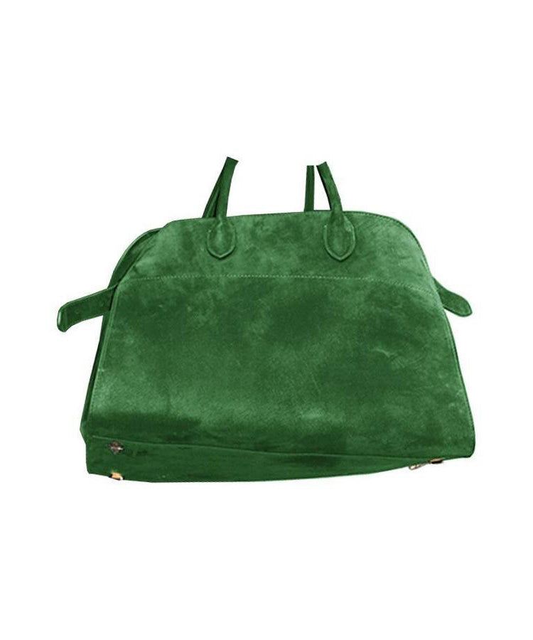 Fashion Green Large Capacity Suede Tote Handbag RB031 ABC