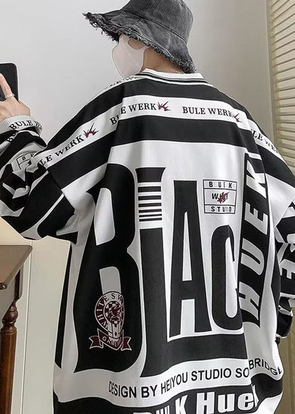 Fashion Green Peter Pan Collar Cotton Men Graphic Polo Shirts Fall WJ003 MENPT241119