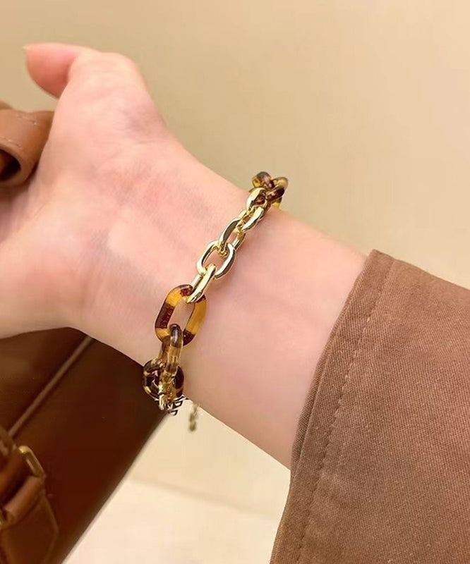 Patchwork Bracelet Overgild Fashion Leopard Charm Metal FashionChic