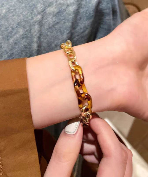 Patchwork Bracelet Overgild Fashion Leopard Charm Metal FashionChic