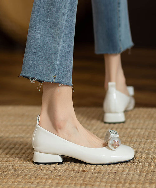 Fashion Splicing Chunky Penny Loafers Yellow Faux Leather QK037 shoe-GGX241013