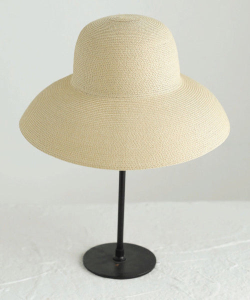Khaki Hat Bucket Straw Large Woven Eaves Fashion Versatile FashionChic