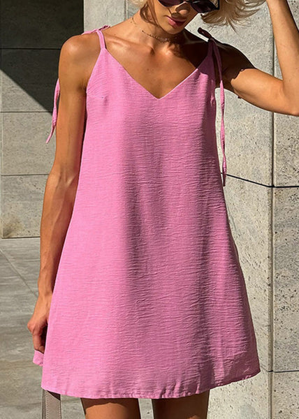 Mini Fashion White Dresses Lace Backless Up Summer Cotton FashionChic