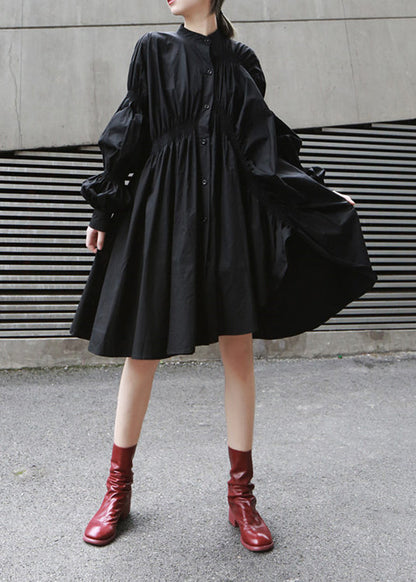 Fashion White Cinched Asymmetrical Design Cotton Dress Fall QR006 BB-ZS-WM-FDL240929