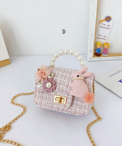 Fashionable Cute Mini Kids Girls Nail bead Messenger Bag IU017 Bag-BGS240803