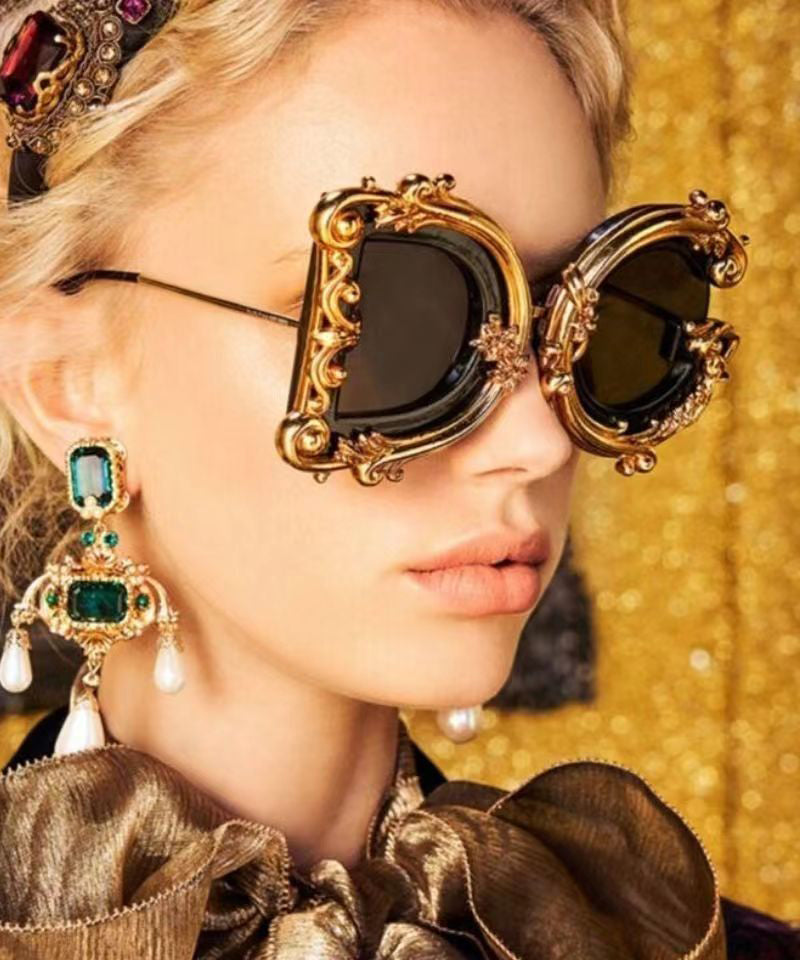 Fashionable European And American Metal Women Sunglasses XS1083 Ada Fashion