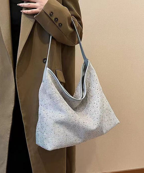 Fashionable Green Zircon Large Capacity Shoulder Bag GG090 Bag-BGS240606