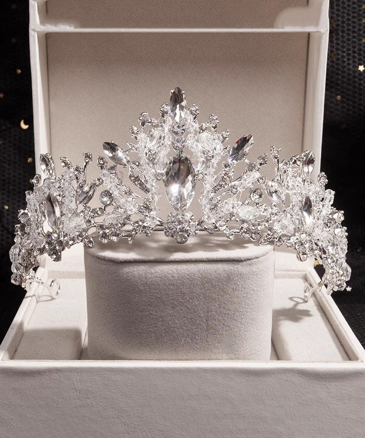 Fine Alloy Zircon Crystal Hollow Out Kids Crown IU031 TZ-FQ-HAI240802