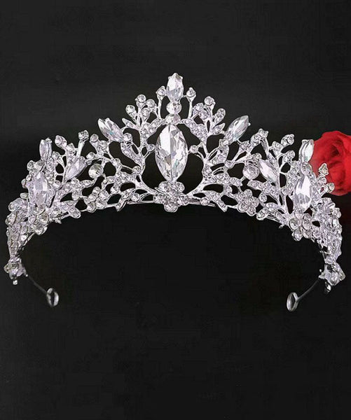 Fine Alloy Zircon Crystal Hollow Out Kids Crown IU031 TZ-FQ-HAI240802