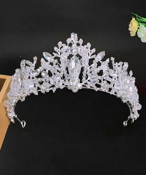 Fine Alloy Zircon Crystal Hollow Out Kids Crown IU031 TZ-FQ-HAI240802