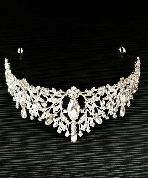 Fine Alloy Zircon Crystal Hollow Out Kids Crown IU031 TZ-FQ-HAI240802