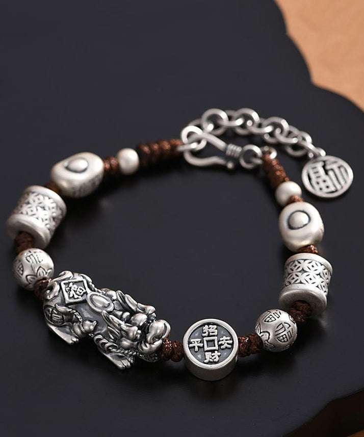 Charm A Wild Mythical Silk Animal Sterling Silver Fine Men FashionChic