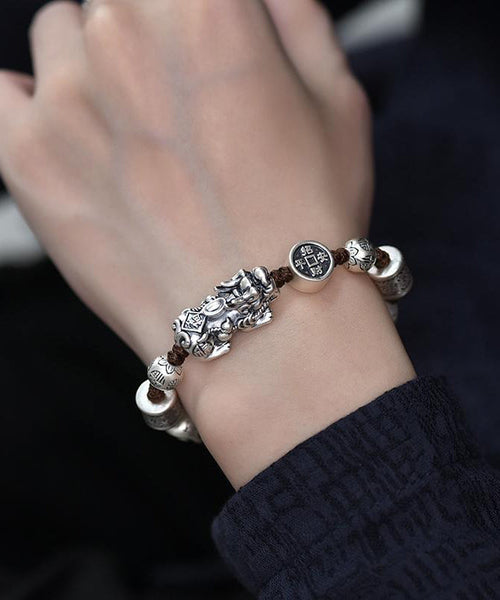 Charm A Wild Mythical Silk Animal Sterling Silver Fine Men FashionChic