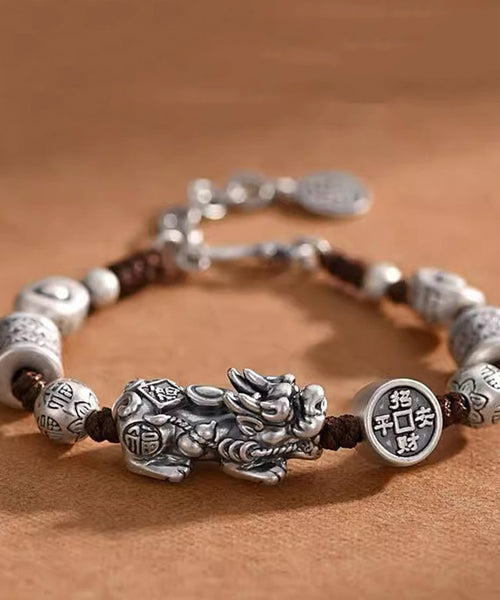 Charm A Wild Mythical Silk Animal Sterling Silver Fine Men FashionChic