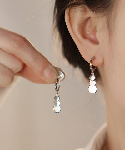 Earrings Copper Overgild Fine Drop Silk Tassel FashionChic