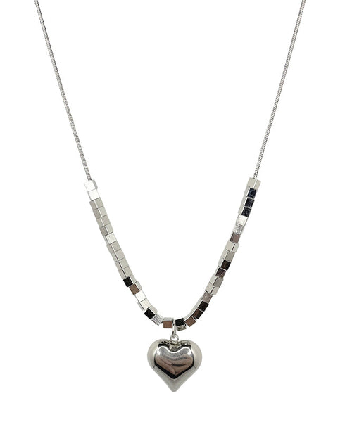 Fine Love Necklace Silk Stainless Pendant Steel FashionChic