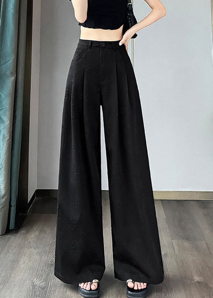 Floral Grey Pockets High Waist Spandex Pants Summer KK056 SH-LF-LPTS240602