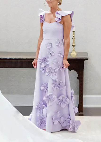 White Pockets Cotton Ruffled Dress Party Sleeveless Floral FashionChic