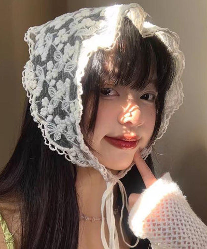 French Lace Flower Cute Baotou Triangle Headband RS008 ABC