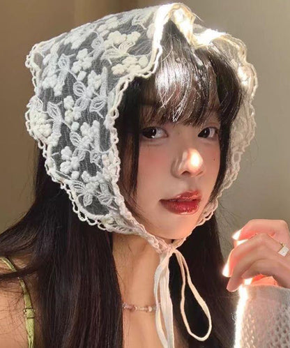 French Lace Flower Cute Baotou Triangle Headband RS008 ABC