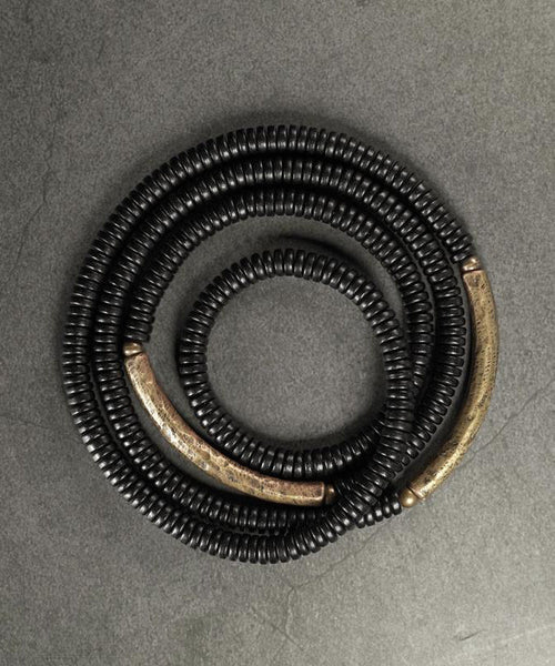 Wood Chain Black Ebony Layered Handmade Bracelet FashionChic