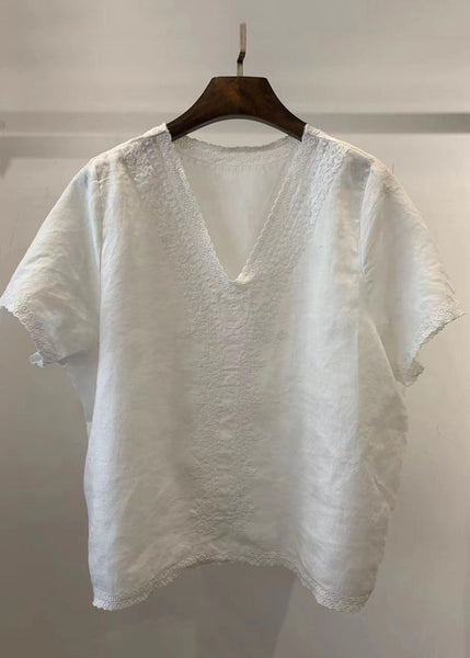 Embroideried Plaid Vest Linen Beach Summer Handmade Grey FashionChic