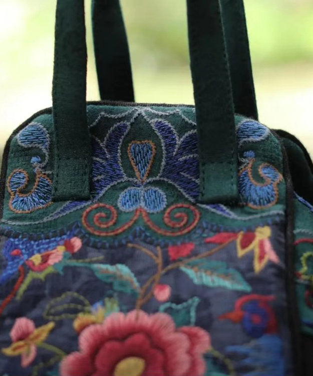 Handmade Original Embroidered Cotton Tote Handbag HJ1038 Ada Fashion