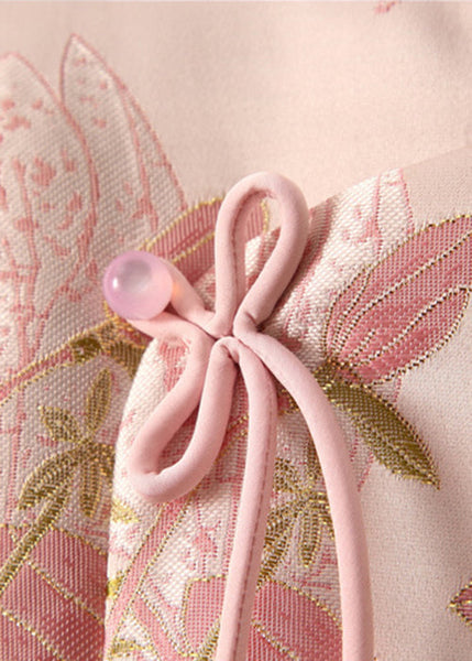 Jacquard Pink Fur Collar Fuzzy Ball Patchwork Duck Down Down Coats Winter RZ034 ABC