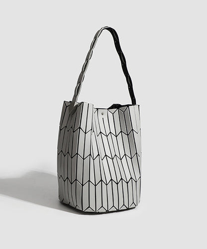 Japanese Style Fashion Geometric Diamond Grid Shoulder Bag II035 Bag-BGS240825