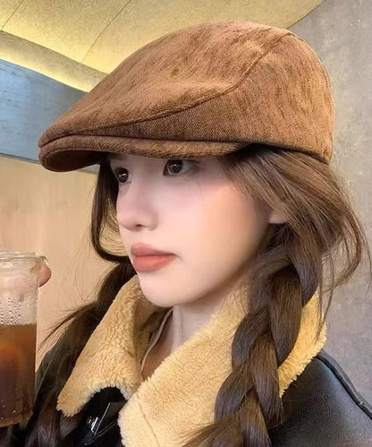 Korean Style Versatile Camel Duck Tongue Hat RB049 ABC