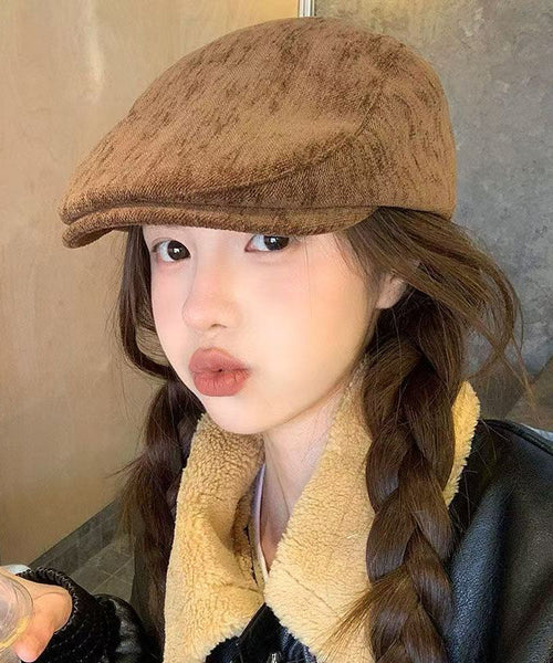 Korean Style Versatile Camel Duck Tongue Hat RB049 ABC