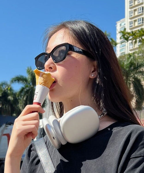 Korean Version Novelty Pink Polygonal Sunglasses XS1088 Ada Fashion