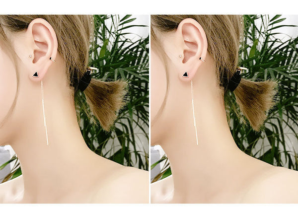 Earring Drop Chain FashionChic