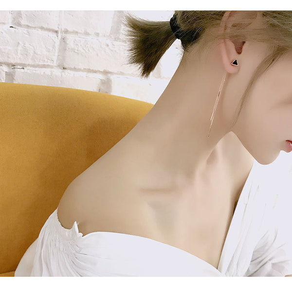 Earring Drop Chain FashionChic