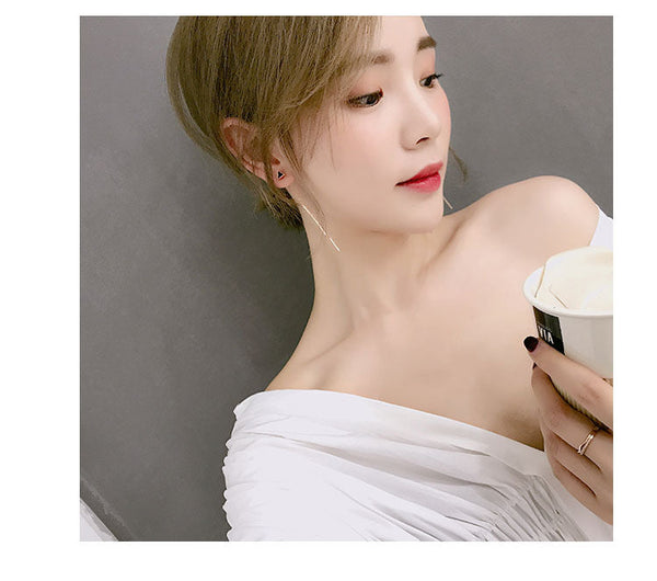 Earring Drop Chain FashionChic